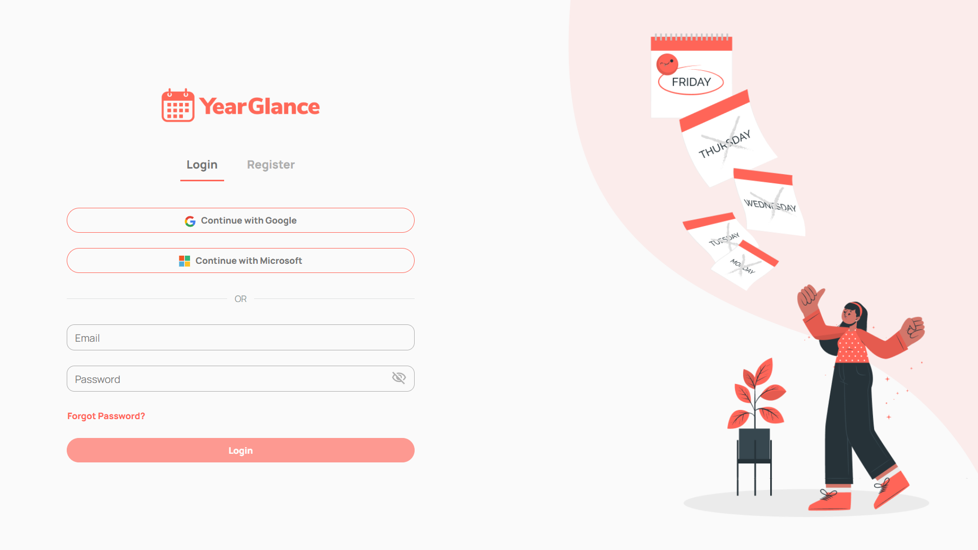 Year Glance screenshot